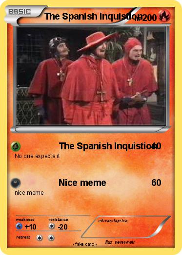 Pokemon The Spanish Inquistion