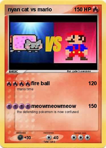 Pokemon nyan cat vs mario