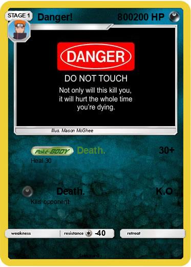Pokemon Danger!                 800