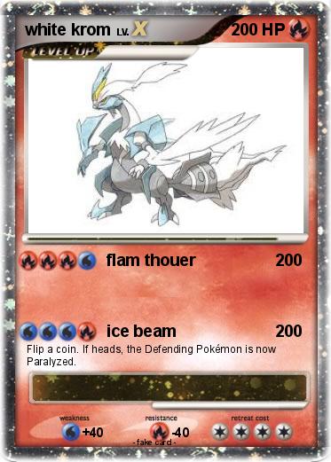 Pokemon white krom