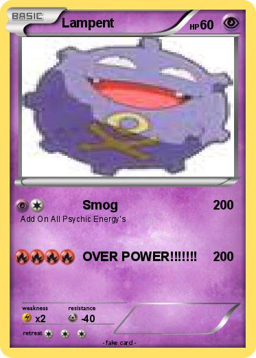 Pokemon Lampent