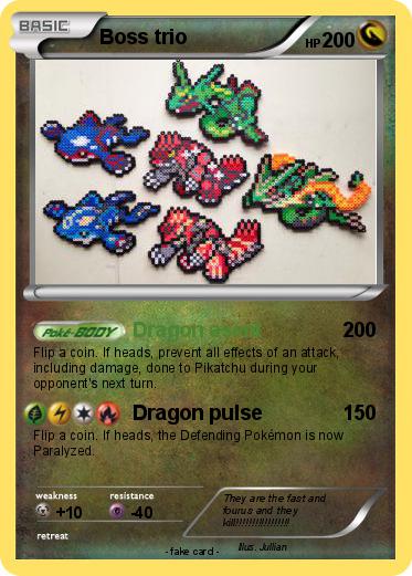 Pokemon Boss trio