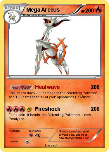 Pokemon Mega Arceus