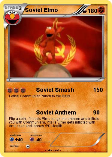 Pokemon Soviet Elmo