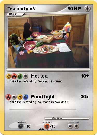 Pokemon Tea party