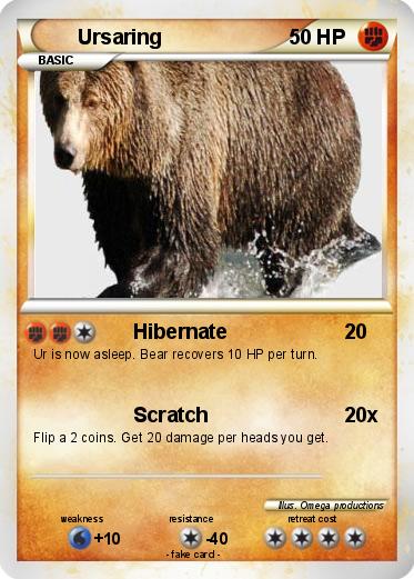 Pokemon Ursaring