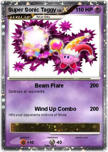 Pokemon Super Sonic Taggy