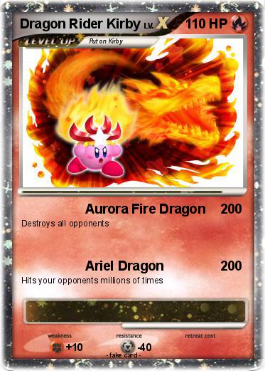 Pokemon Dragon Rider Kirby