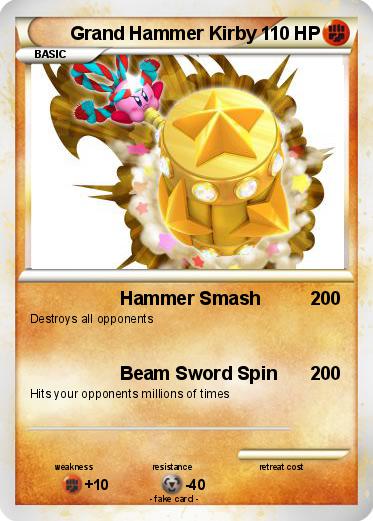 Pokemon Grand Hammer Kirby