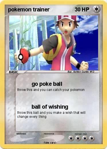 Pokemon pokemon trainer