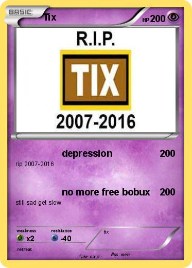 Pokemon Tix