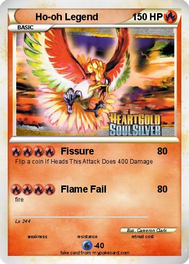 Pokemon Ho-oh Legend