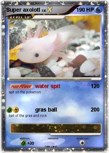 Pokemon Super axolotl
