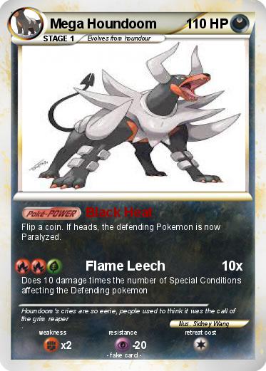 Pokemon Mega Houndoom
