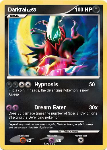 Pokemon Darkrai Pokemon Darkrai