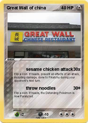 Pokemon Great Wall of china