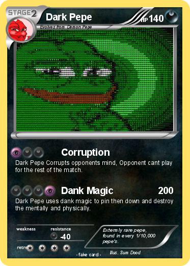 Pokemon Dark Pepe