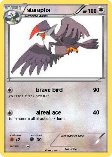 Pokemon staraptor