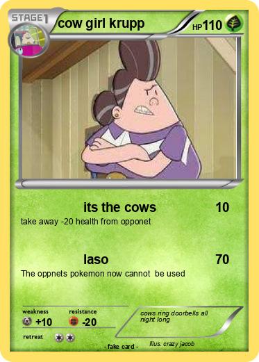 Pokemon cow girl krupp