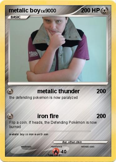 Pokemon metalic boy
