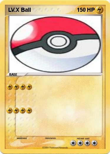 Pokemon LV.X Ball