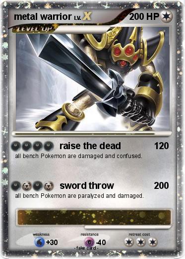 Pokemon metal warrior