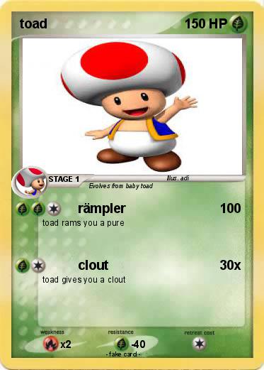 Pokemon toad