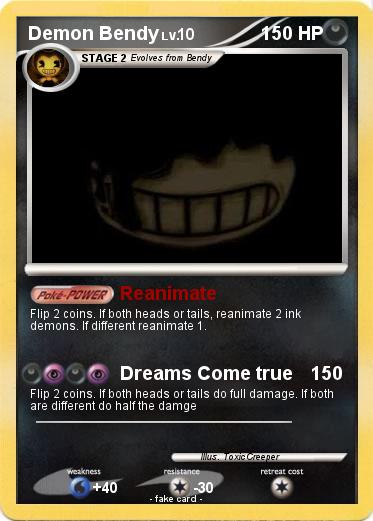 Pokemon Demon Bendy