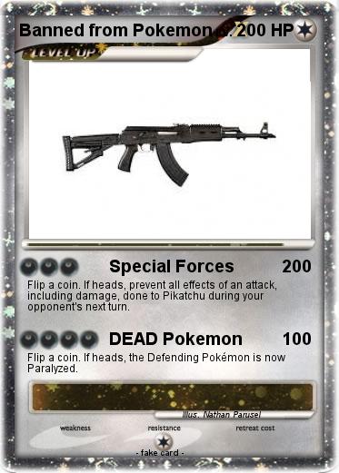 Pokemon Banned from Pokemon