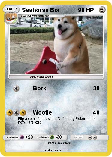 Pokemon Seahorse Boi