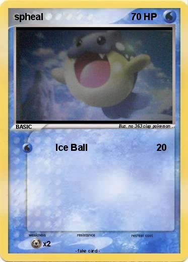 Pokemon spheal