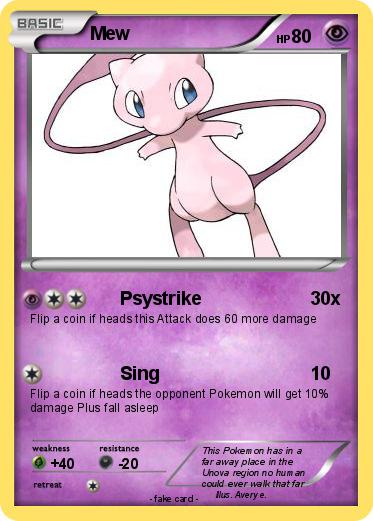 Pokemon Mew