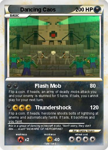 Pokemon Dancing Caos