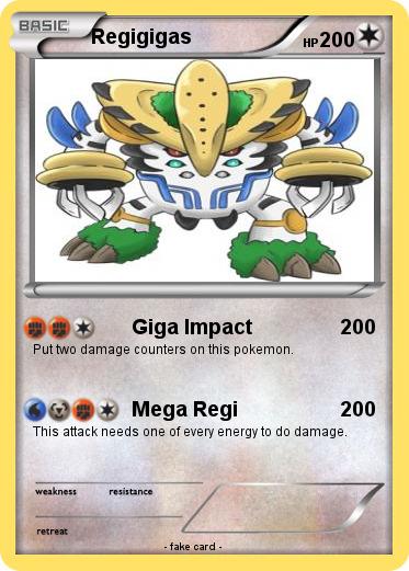 Pokemon Regigigas