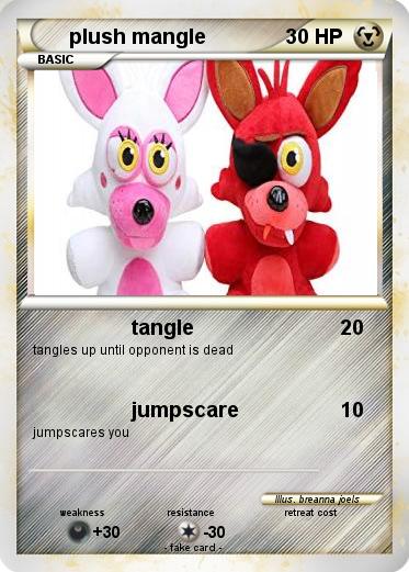 Pokemon plush mangle