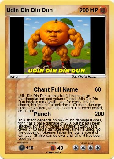 Pokemon Udin Din Din Dun