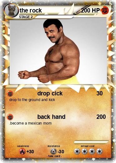 Pokemon the rock
