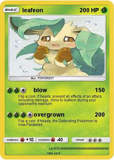 Pokemon leafeon