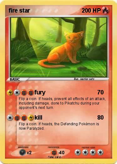 Pokemon fire star