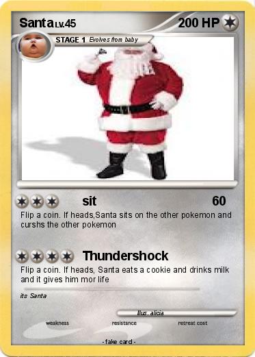 Pokemon Santa