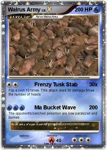 Pokemon Walrus Army