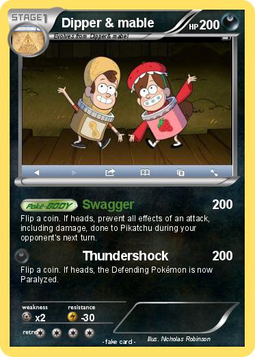 Pokemon Dipper & mable
