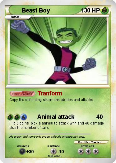 Pokemon Beast Boy