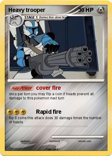 Pokemon Heavy trooper