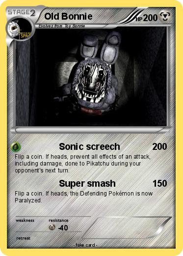 Pokemon Old Bonnie