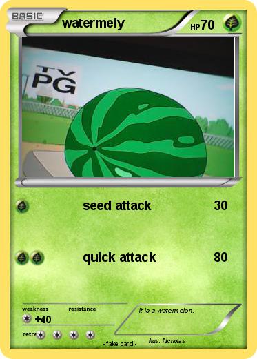 Pokemon watermely