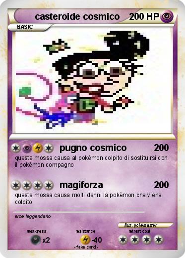 Pokemon casteroide cosmico