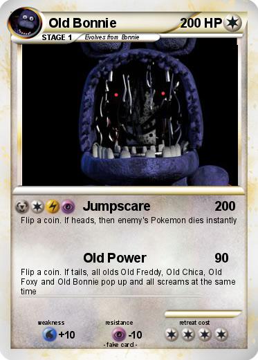 Pokemon Old Bonnie