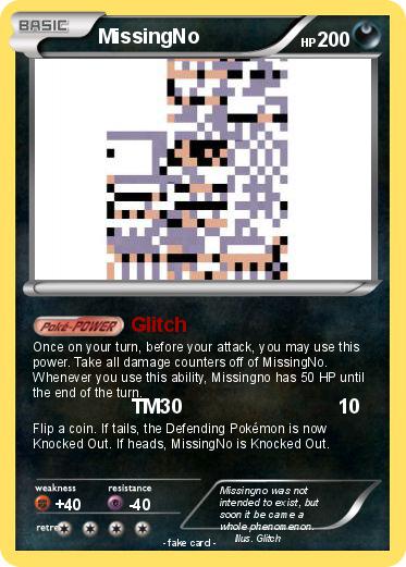 Pokemon MissingNo