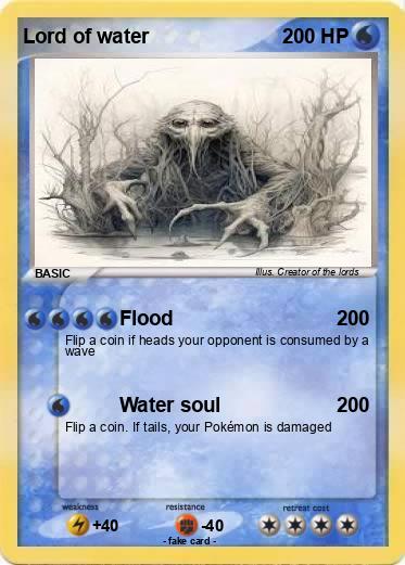 Pokemon Lord of water